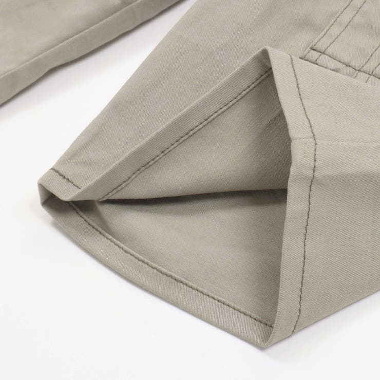 チノストレッチアウトポケットミリタリーハーフパンツ(95~160cm) | BeBe Petits Pois Vert | 詳細画像14 