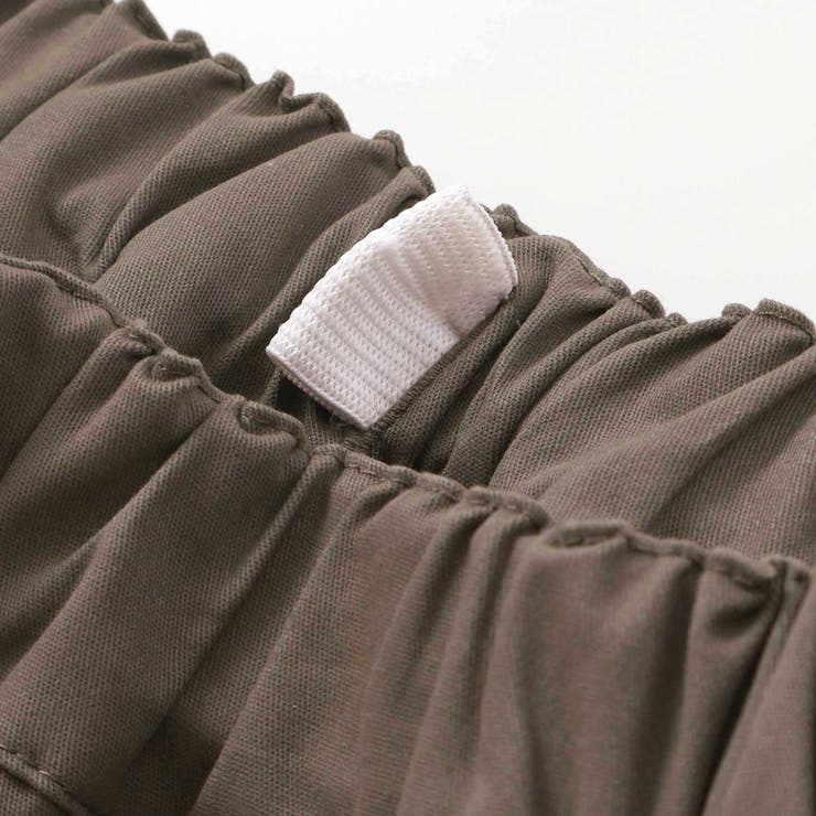 【店舗限定】バイカラーカーゴポケットハーフパンツ(95~150cm) | BeBe Petits Pois Vert | 詳細画像19 