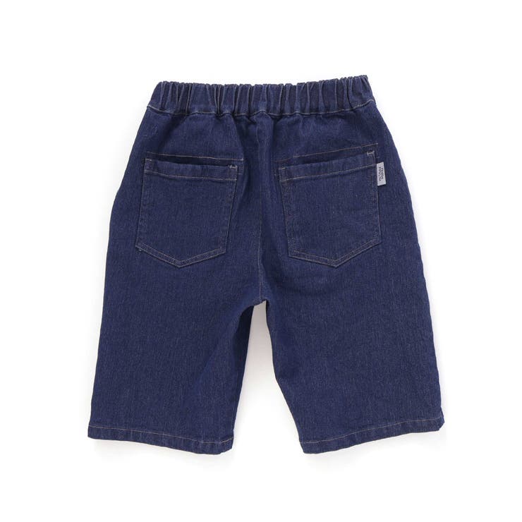 【店舗限定】ワンポイント刺しゅうデニムハーフパンツ(95~150cm) | BeBe Petits Pois Vert | 詳細画像12 