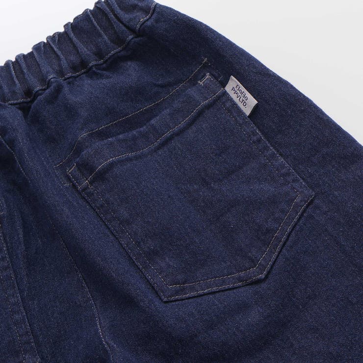 【店舗限定】ワンポイント刺しゅうデニムハーフパンツ(95~150cm) | BeBe Petits Pois Vert | 詳細画像16 