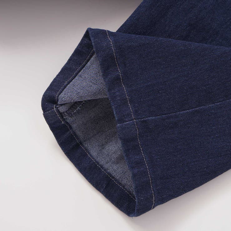 【店舗限定】ワンポイント刺しゅうデニムハーフパンツ(95~150cm) | BeBe Petits Pois Vert | 詳細画像17 