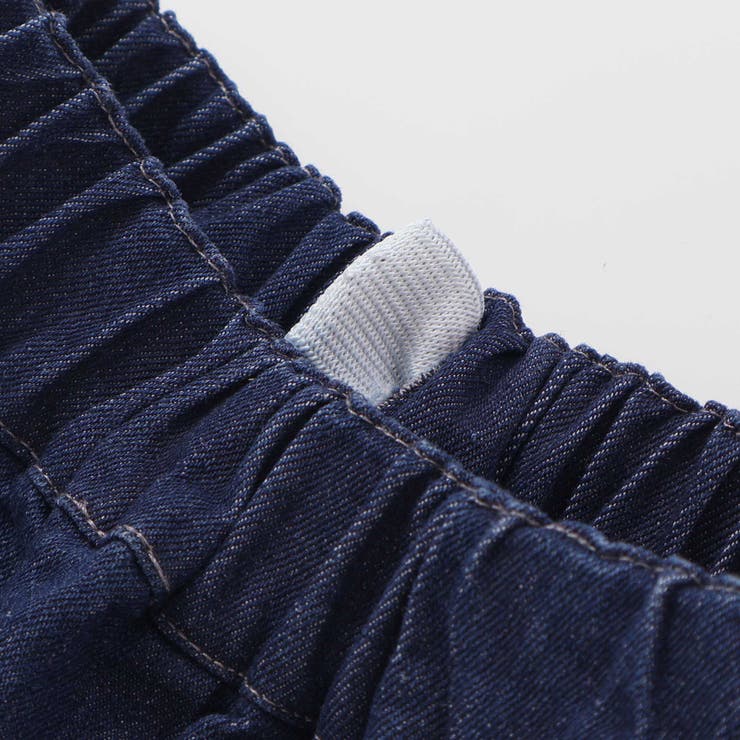 【店舗限定】ワンポイント刺しゅうデニムハーフパンツ(95~150cm) | BeBe Petits Pois Vert | 詳細画像18 