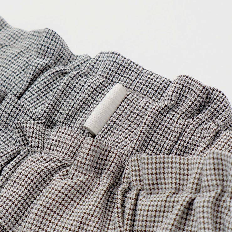 【店舗限定】千鳥格子スカラップポケットショートパンツ(95~160cm) | BeBe Petits Pois Vert | 詳細画像15 