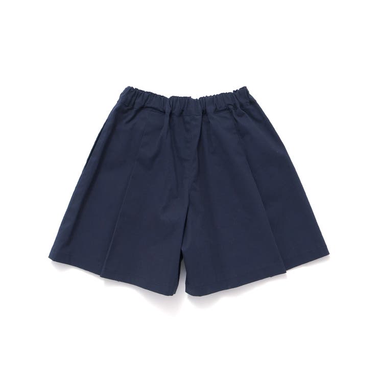 店舗限定】ワイドプリーツキュロットパンツ(95~150cm)[品番