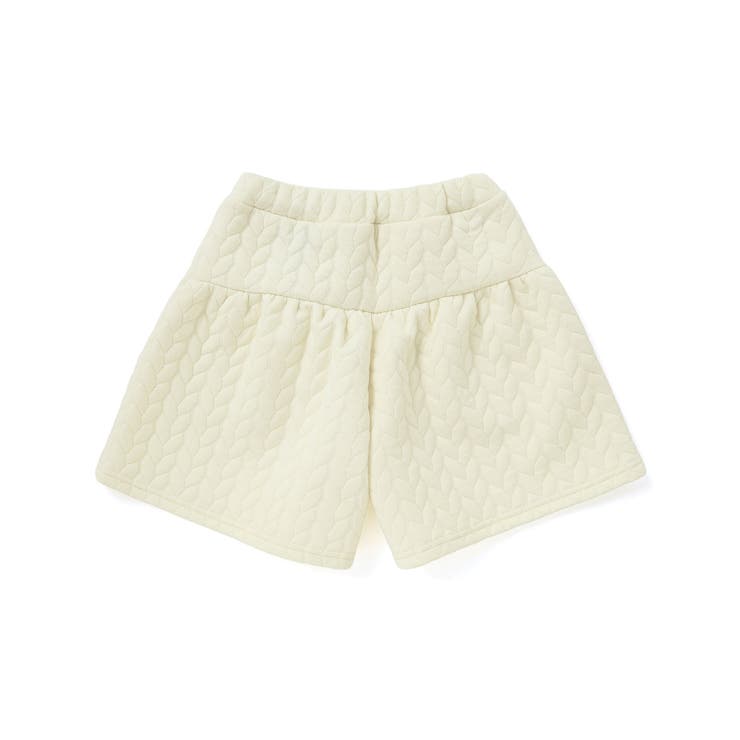 【店舗限定】【お揃い】キルトジャガード切り替えキュロットパンツ(95~160cm… | BeBe Petits Pois Vert | 詳細画像6 