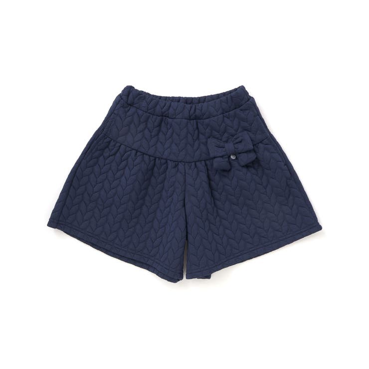 【店舗限定】【お揃い】キルトジャガード切り替えキュロットパンツ(95~160cm… | BeBe Petits Pois Vert | 詳細画像8 