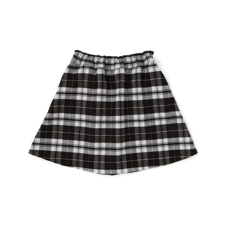 【店舗限定】【お揃い】センタータックチェックスカート(95~150cm) | BeBe Petits Pois Vert | 詳細画像11 