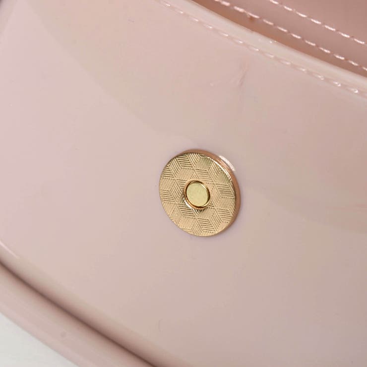 【店舗限定】チェーン付きビニールミニバッグ | BeBe Petits Pois Vert | 詳細画像14 