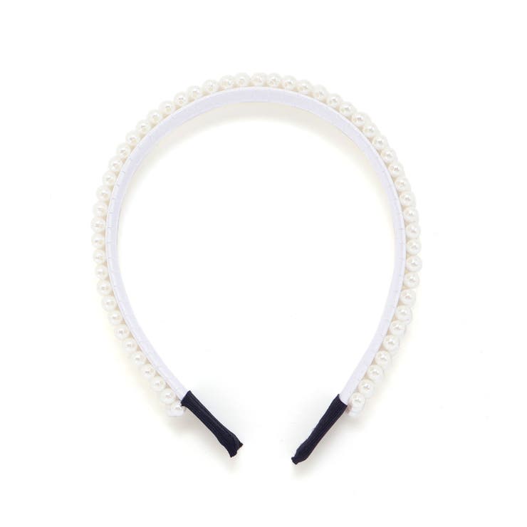 【店舗限定】3連パールカチューシャ | BeBe Petits Pois Vert | 詳細画像7 