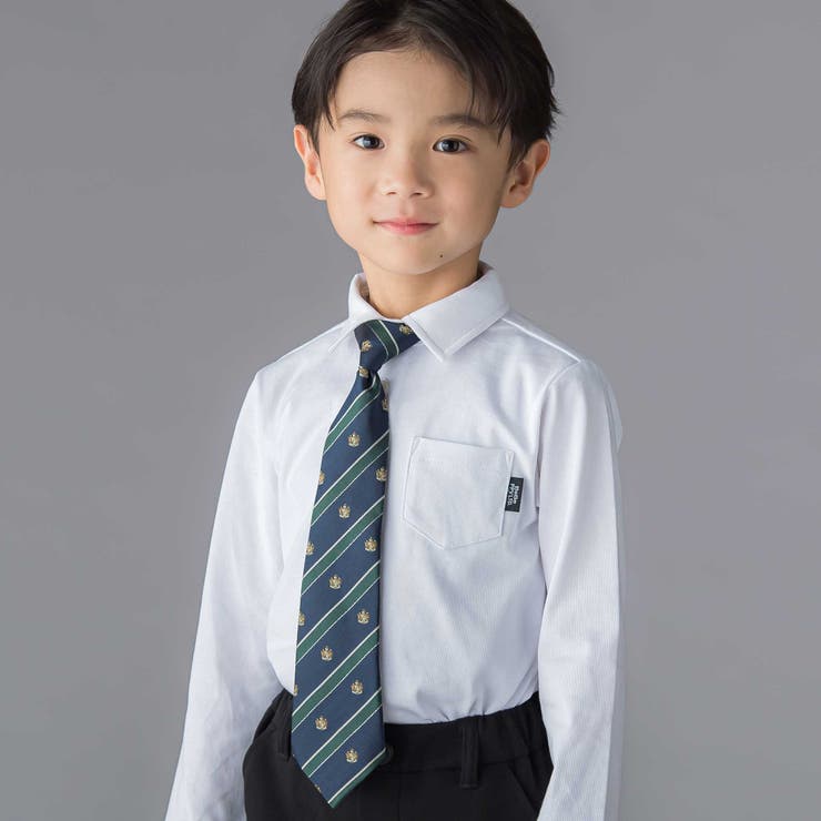 【店舗限定】エンブレムネクタイ | BeBe Petits Pois Vert | 詳細画像2 