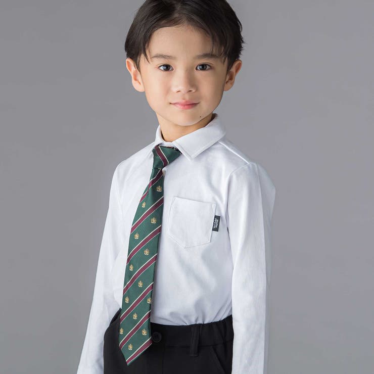 【店舗限定】エンブレムネクタイ | BeBe Petits Pois Vert | 詳細画像4 