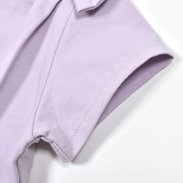 【店舗限定】肩リボンTシャツ(95~150cm) | BeBe Petits Pois Vert | 詳細画像15 