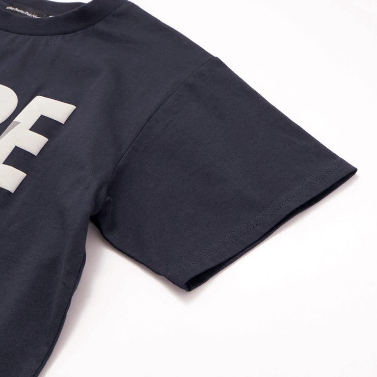 【店舗限定】立体ロゴプリント天竺半袖Tシャツ(95~160cm) | BeBe Petits Pois Vert | 詳細画像15 