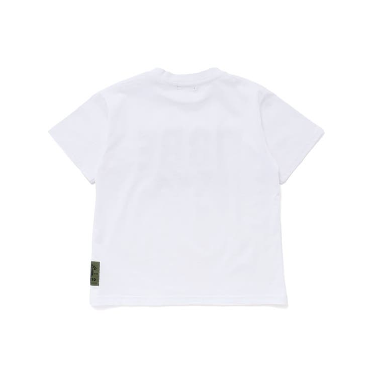 【店舗限定】立体ロゴプリント天竺半袖Tシャツ(95~160cm) | BeBe Petits Pois Vert | 詳細画像9 