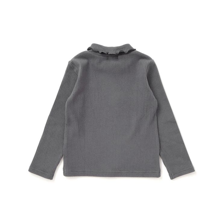 【店舗限定】起毛リブハイネック折り返しトップス(95~160cm) | BeBe Petits Pois Vert | 詳細画像10 