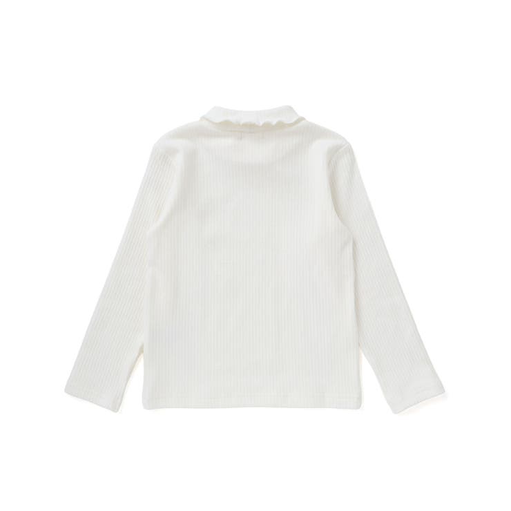【店舗限定】起毛リブハイネック折り返しトップス(95~160cm) | BeBe Petits Pois Vert | 詳細画像13 
