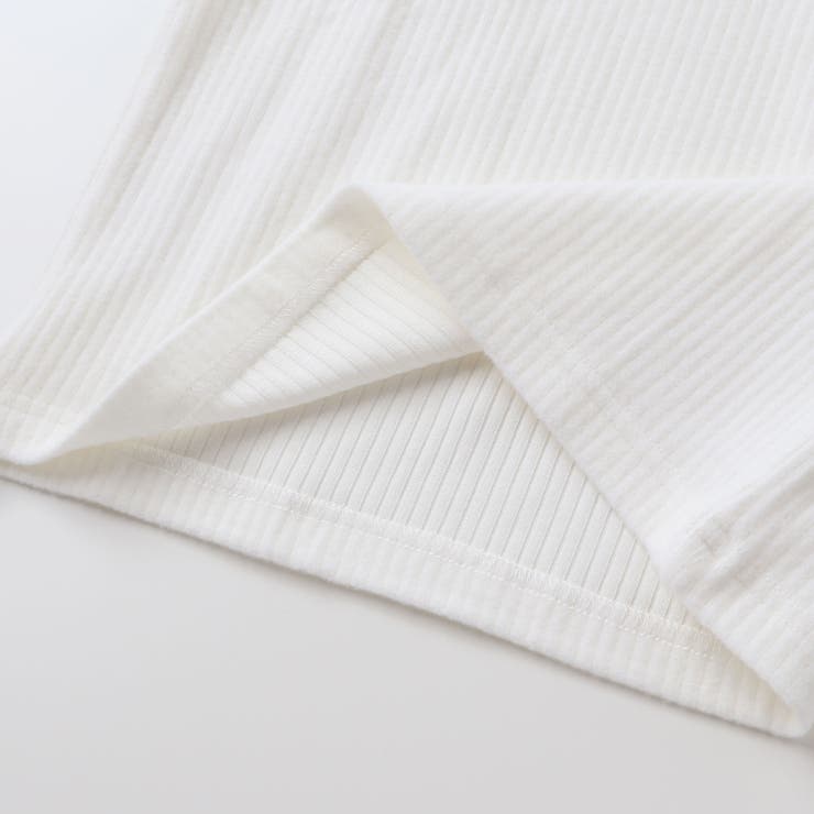 【店舗限定】起毛リブハイネック折り返しトップス(95~160cm) | BeBe Petits Pois Vert | 詳細画像18 