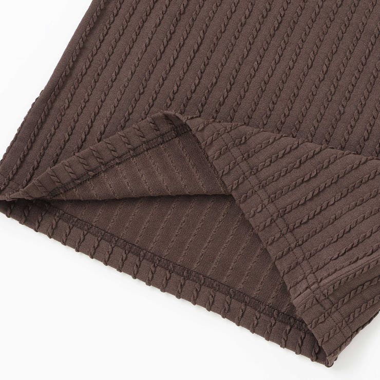 【店舗限定】メロウフリル立体リブ長袖Tシャツ(95~150cm) | BeBe Petits Pois Vert | 詳細画像11 