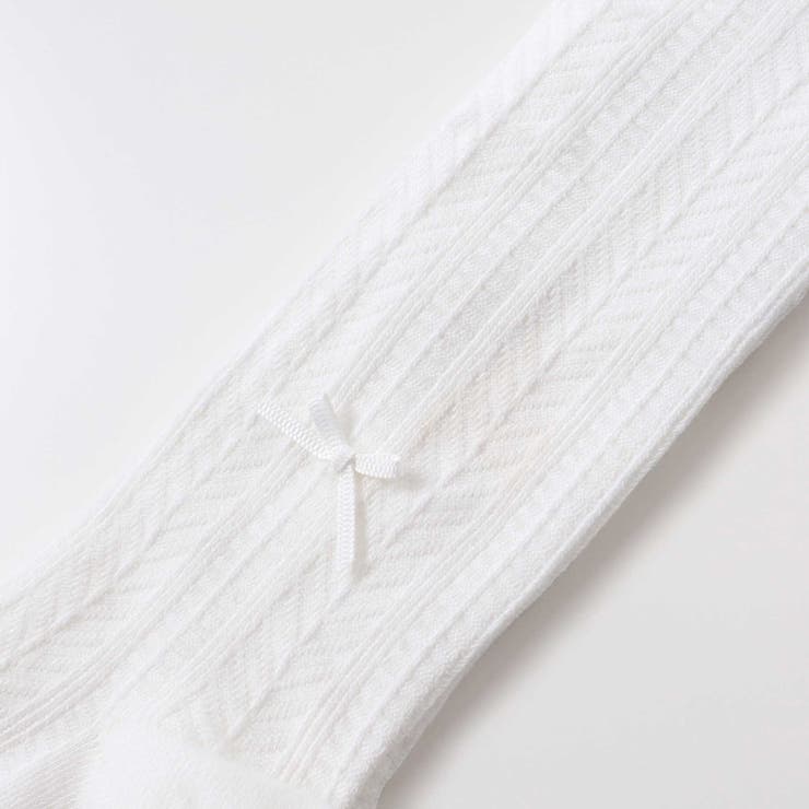 【店舗限定】リボン付きタイツ(95~125cm) | BeBe Petits Pois Vert | 詳細画像3 