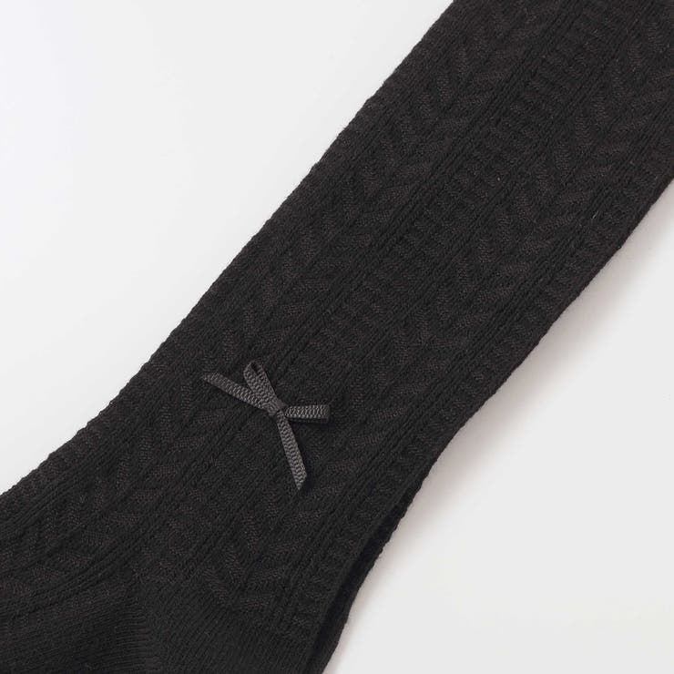 【店舗限定】リボン付きタイツ(95~125cm) | BeBe Petits Pois Vert | 詳細画像5 