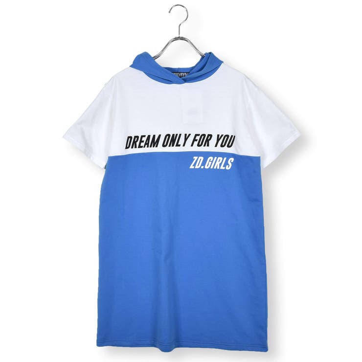 フード切り替えワンピース(130~160cm) | ZIDDY | 詳細画像5 