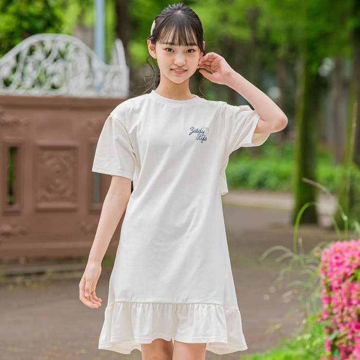 オンナノコバックプリントワンピース(130~160cm) | ZIDDY | 詳細画像3 