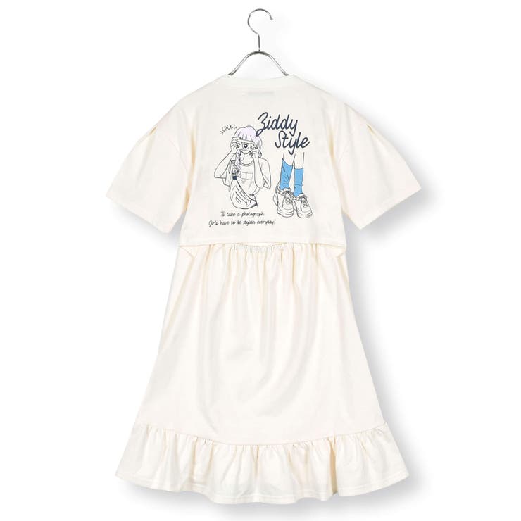 オンナノコバックプリントワンピース(130~160cm) | ZIDDY | 詳細画像7 