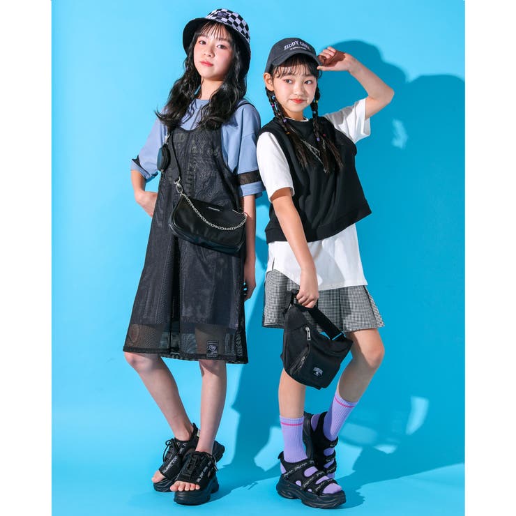 チュールキャミワンピース ＋ Tシャツワンピース | ZIDDY | 詳細画像3 