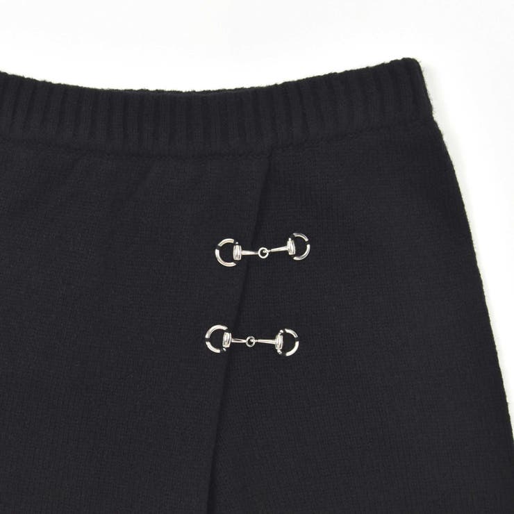 ロゴニット＆ビット付きスカパンセットアップ(130~160cm)[品番
