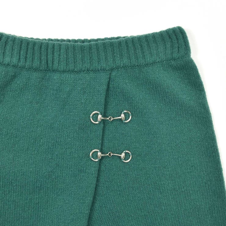 ロゴニット＆ビット付きスカパンセットアップ(130~160cm)[品番