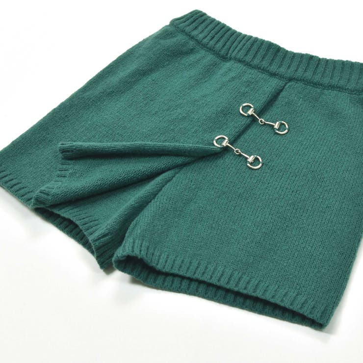 ロゴニット＆ビット付きスカパンセットアップ(130~160cm)[品番