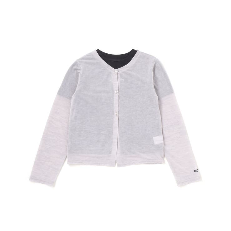 シアーカーディガン＆半袖ロゴTシャツ(130~160cm) | ZIDDY | 詳細画像16 