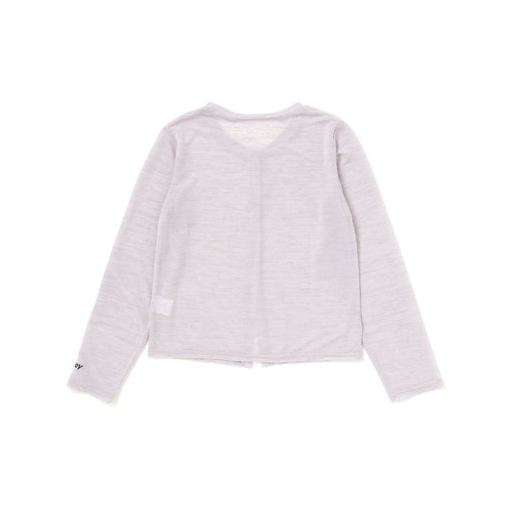 シアーカーディガン＆半袖ロゴTシャツ(130~160cm) | ZIDDY | 詳細画像17 