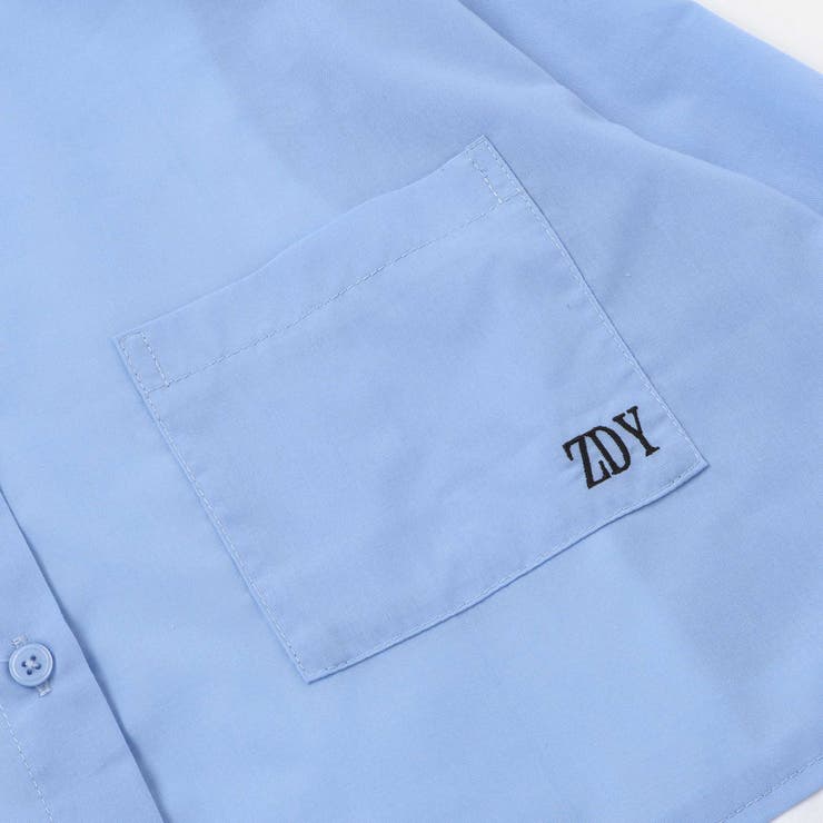 ダブル襟長袖シャツブラウス&タンクトップセット(130~160cm) | ZIDDY | 詳細画像17 