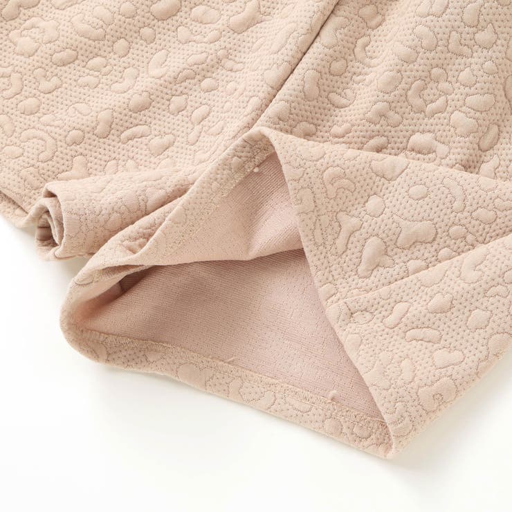 膨れジャガードトレーナー＆ショートパンツセット(130~160cm) | ZIDDY | 詳細画像20 