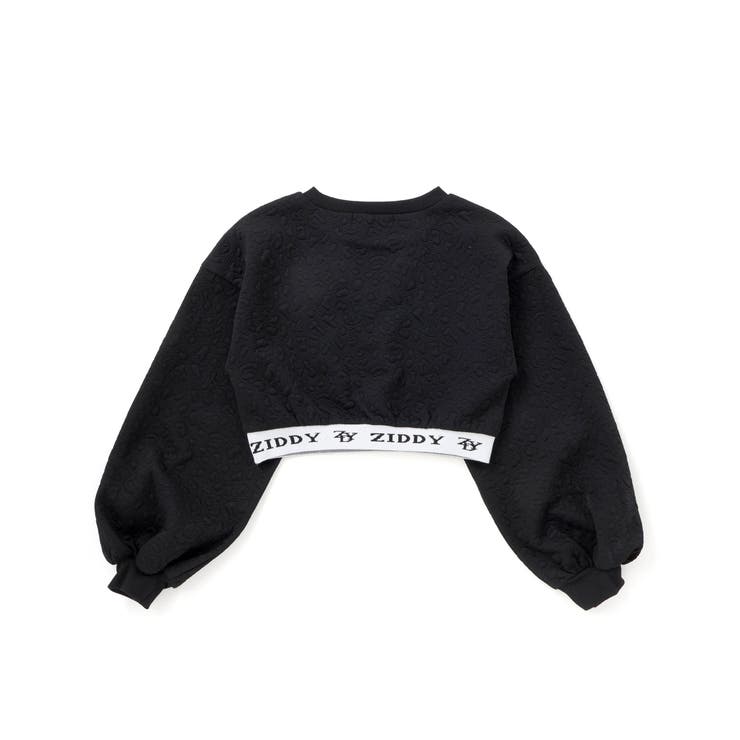 膨れジャガードトレーナー＆ショートパンツセット(130~160cm) | ZIDDY | 詳細画像8 