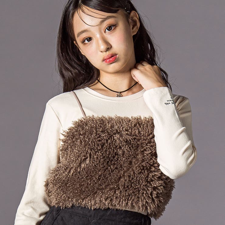 ネックレス付きトップス＆ビスチェセット(130~160cm) | ZIDDY | 詳細画像7 