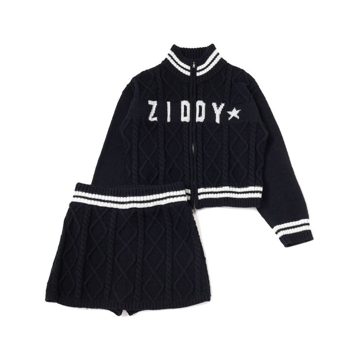ダブルジップスカパンニットセットアップ(130~160cm) | ZIDDY | 詳細画像8 