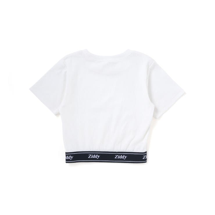 ハーフジップドロップショルダートップス＆短丈半袖Tシャツセット(130~160c… | ZIDDY | 詳細画像10 