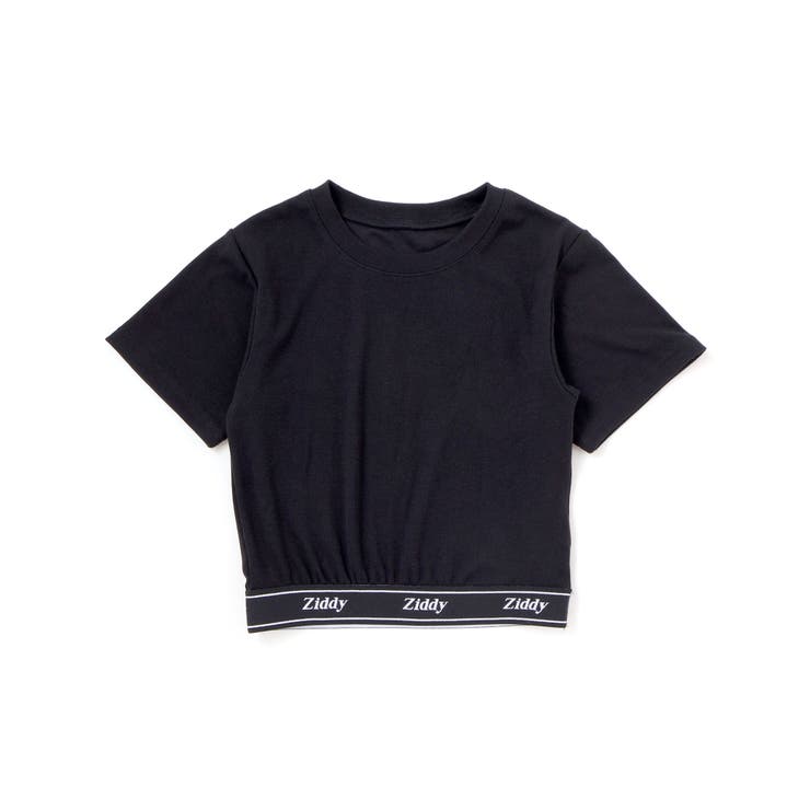 ハーフジップドロップショルダートップス＆短丈半袖Tシャツセット(130~160c… | ZIDDY | 詳細画像13 