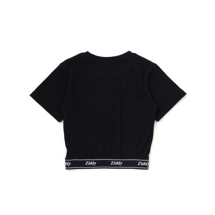 ハーフジップドロップショルダートップス＆短丈半袖Tシャツセット(130~160c… | ZIDDY | 詳細画像14 