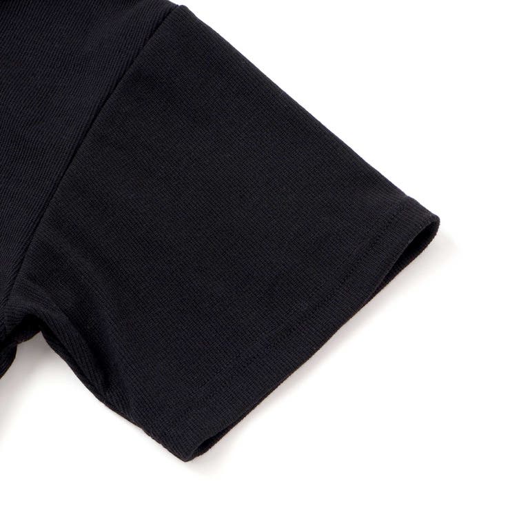 ハーフジップドロップショルダートップス＆短丈半袖Tシャツセット(130~160c… | ZIDDY | 詳細画像23 