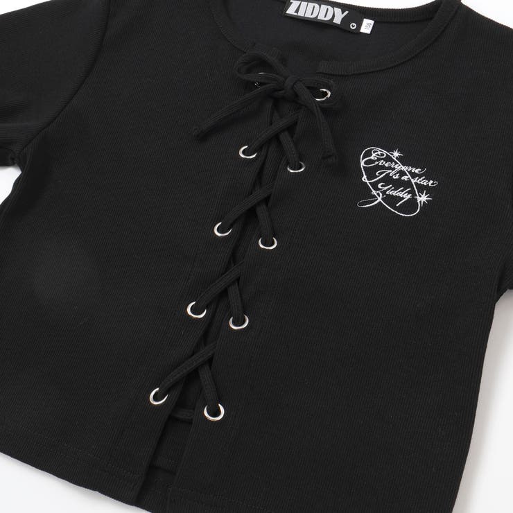 チュールレースアップTシャツセット(130~160cm) | ZIDDY | 詳細画像15 