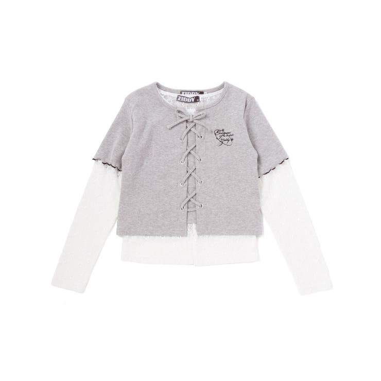 チュールレースアップTシャツセット(130~160cm) | ZIDDY | 詳細画像25 