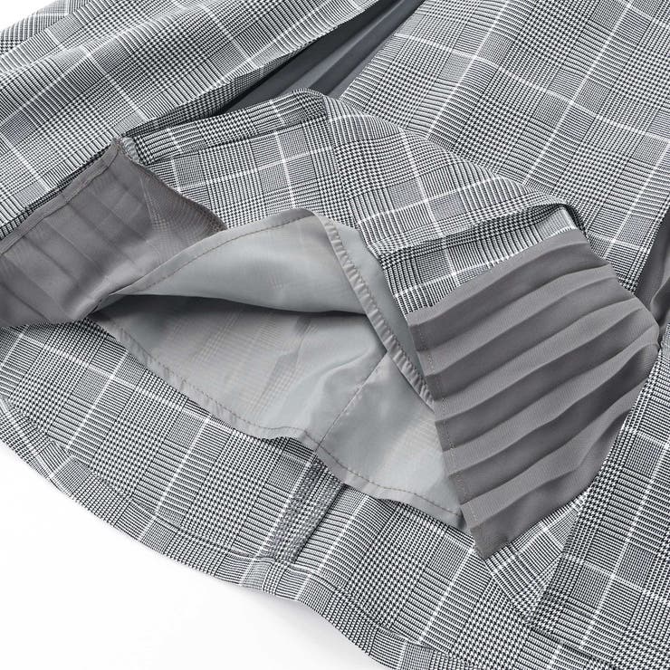 【 ニコ☆プチ 掲載 】グレンチェックジャンパースカート(130~160cm) | ZIDDY | 詳細画像15 