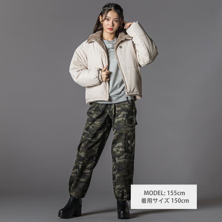 リバーシブルアウター(130~160cm) | ZIDDY | 詳細画像3 