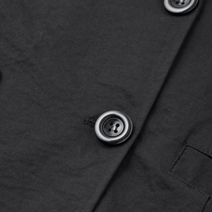 【 ニコ☆プチ 掲載 】トレンチコート風ブルゾン(130~160cm) | ZIDDY | 詳細画像10 