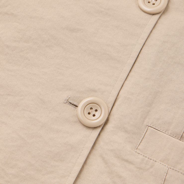 【 ニコ☆プチ 掲載 】トレンチコート風ブルゾン(130~160cm) | ZIDDY | 詳細画像18 