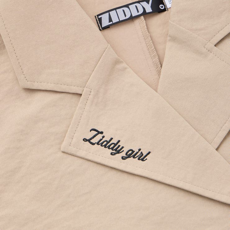 【 ニコ☆プチ 掲載 】トレンチコート風ブルゾン(130~160cm) | ZIDDY | 詳細画像19 