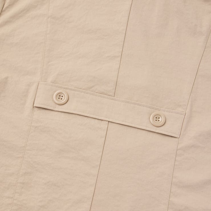 【 ニコ☆プチ 掲載 】トレンチコート風ブルゾン(130~160cm) | ZIDDY | 詳細画像20 